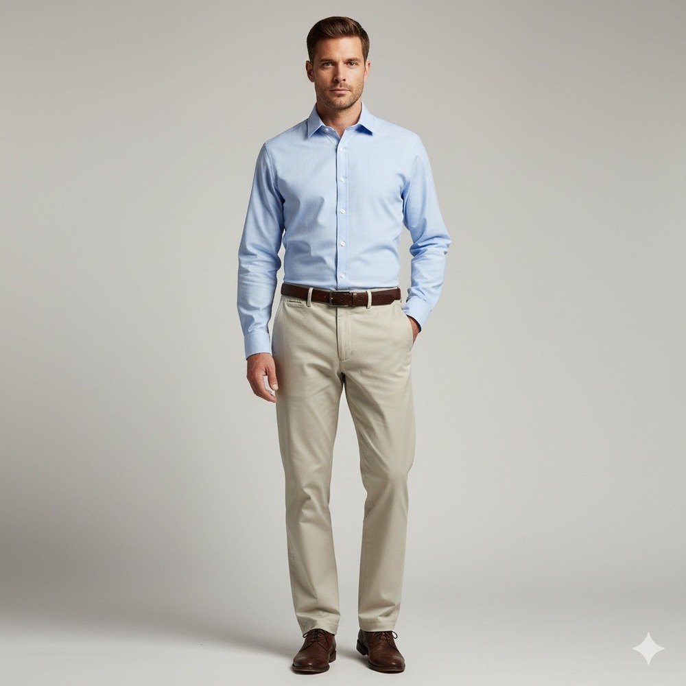 Dockers D2 Straight Fit Flat‎ Front Dress Pants Mens 32x32 Clean Khaki NWT
